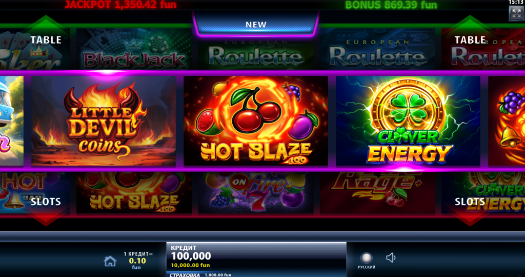 Главная страница казино ChampionCasino